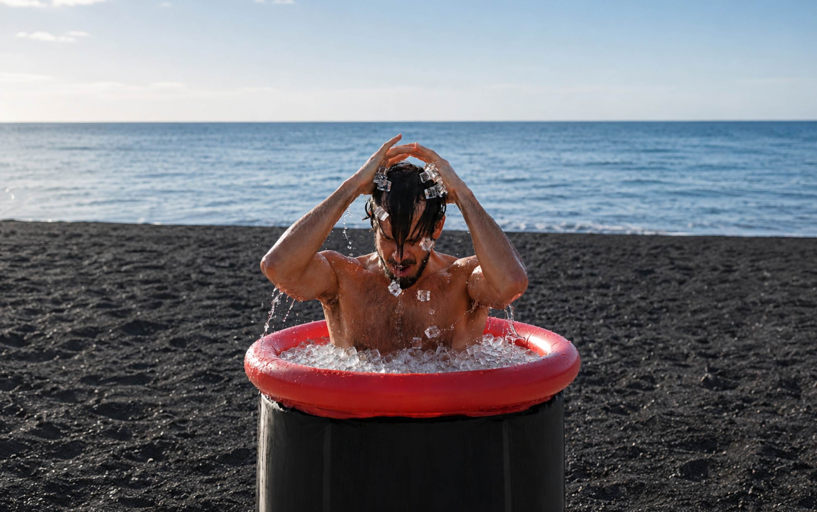 Ice bath therapy