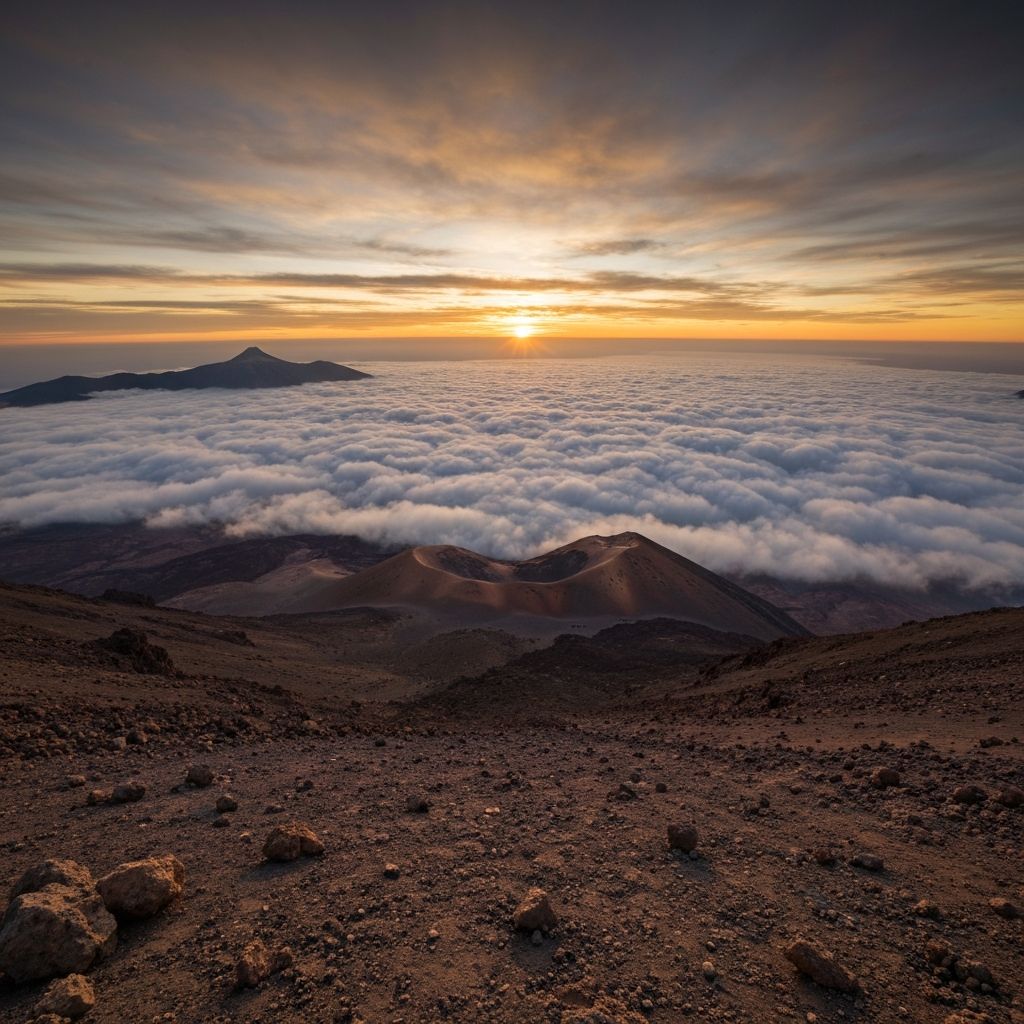 Sunrise from Mount Teide